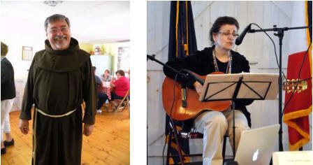 Father Jacques Lapointe and Ms. Charline Petitpas-Bossé