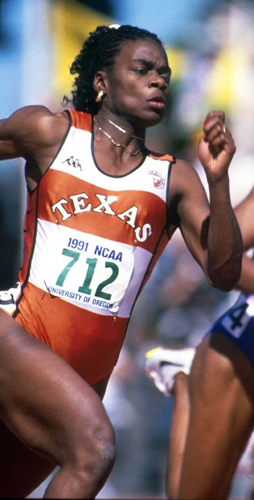 Carlette Guidry running