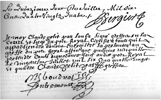 Claude Petitpas document