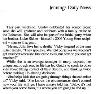 Angel Guidry article 3 of 3