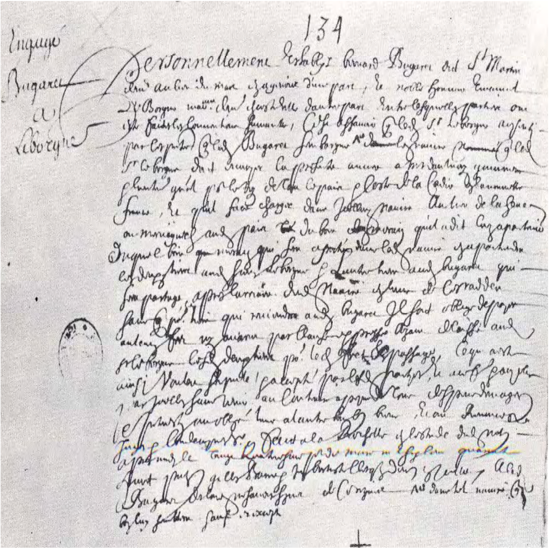 Bernard Bugaret Contract