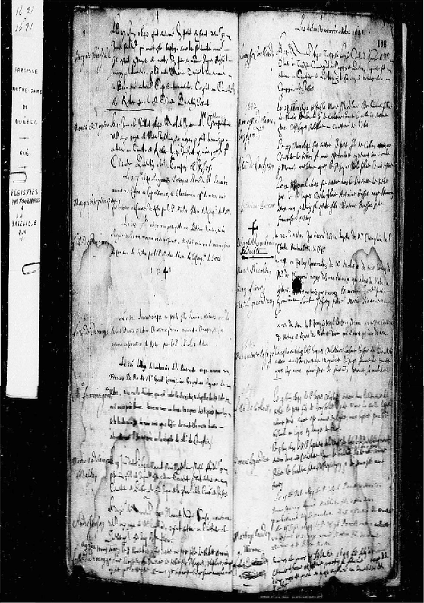 Burial record for Marguerite Petitpas - Third entry on left side of page