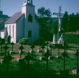 First Church at St-Basile, NB