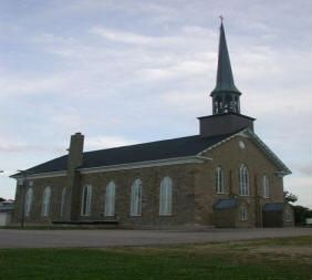 St-Pierre-aux-Liens Catholic Church (1857) Caraquet, NB