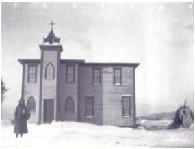 Original St. Stephens Catholic Church (1869) Stephenville, Newfoundland