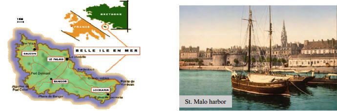 Belle Isle en Mer, St. Malo Harbor