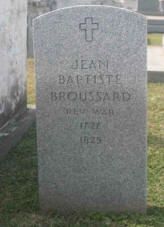 Jean Baptiste Broussard Rev War 1727-1825