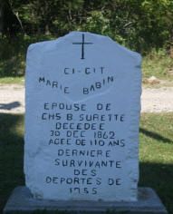 Marie Babin d. 1862