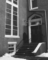 St. Joseph's Catholic Church - Courtyard entrance