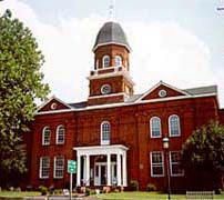 Snow Hill Courthouse, built in 1742