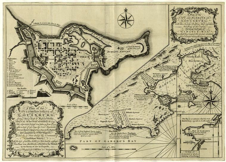 City and Harbour of Louisbourg