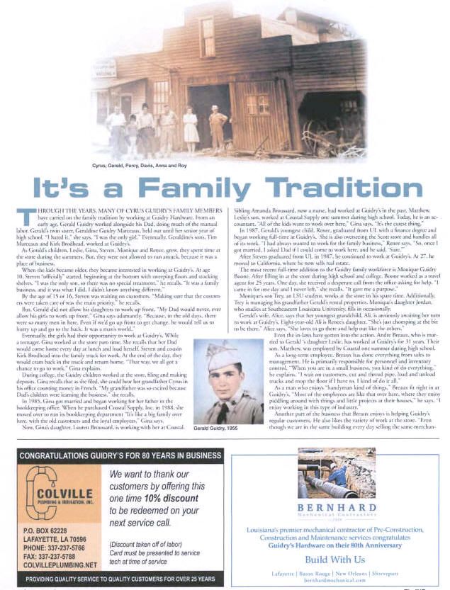 Guidry newspaper clipping 3