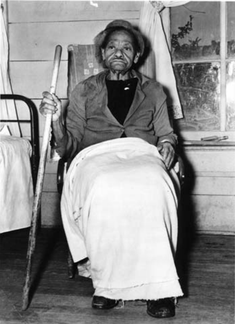 Mary Reynolds, former slave from Catahoula Parish, Louisiana. (Photographer unknown, ca. 1938)