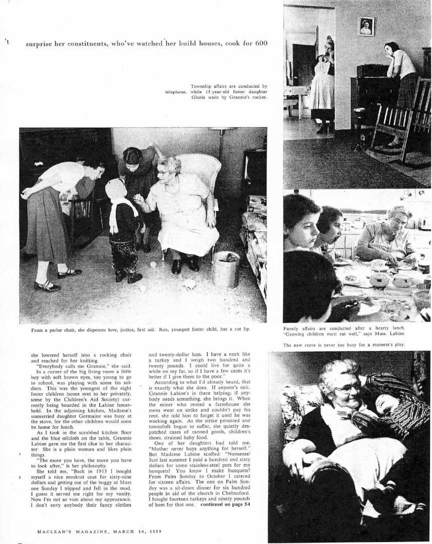 Malvina Labine article 2 of 6