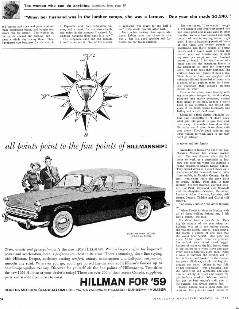 Malvina Labine article 3 of 6