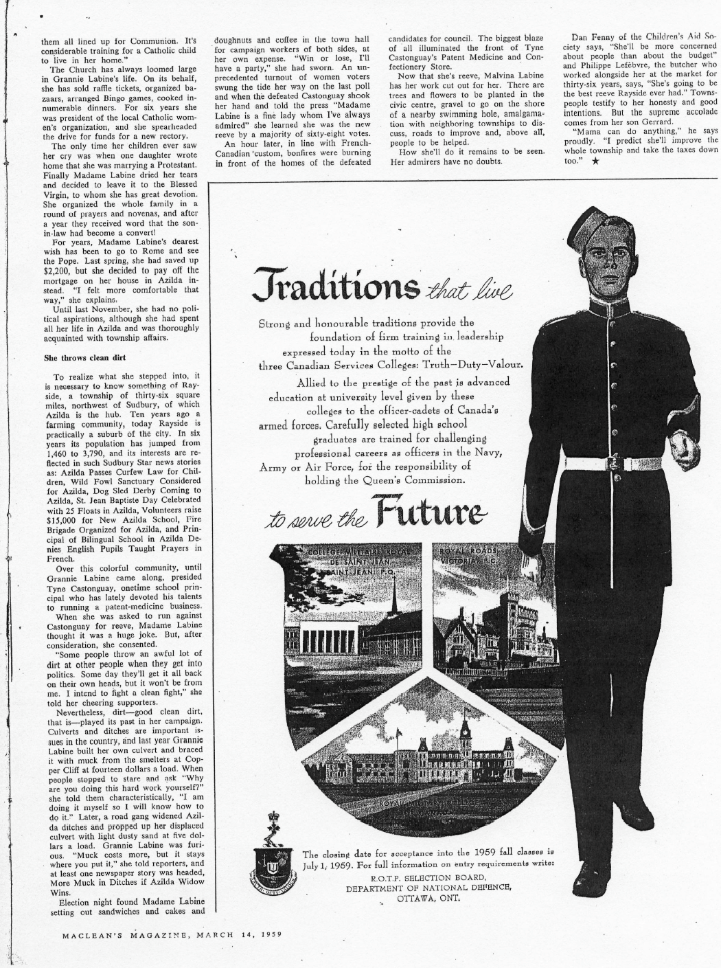 Malvina Labine article 6 of 6