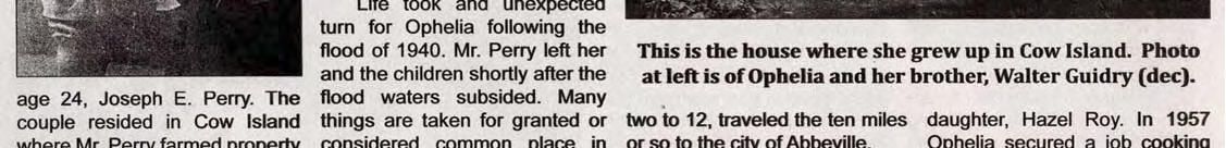 Ophelia Guidry Perry article, Page 2, Part 4 of 5