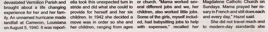 Ophelia Guidry Perry article, Page 2, Part 5 of 5