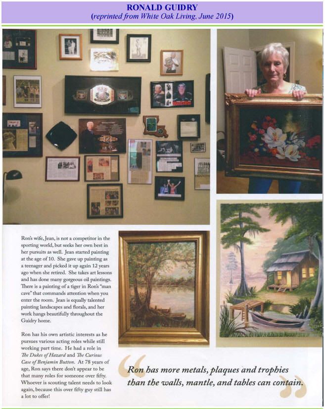 Ronald Guidry Talent Spotlight page 2