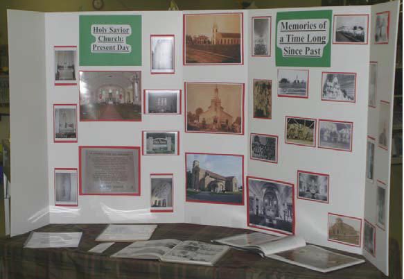 Scott Guidry's display on Holy Savior Church