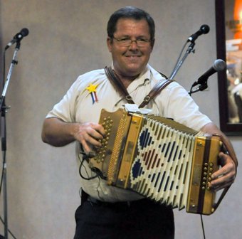 Accordion player