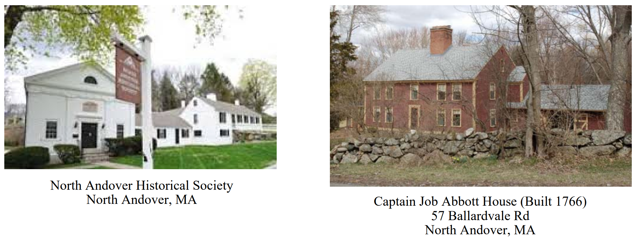 Acadian Sites Massachusetts