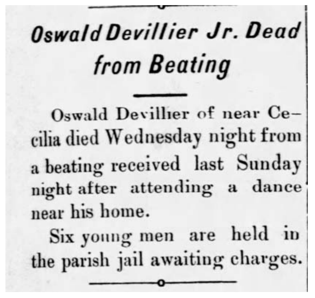 Death of Oswald