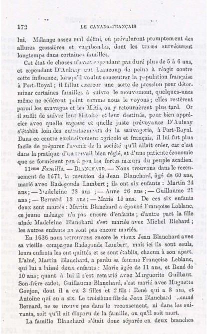 Documents Sur L'Acadie pages 172