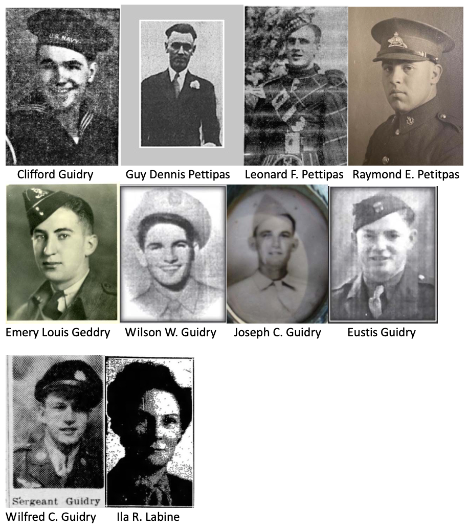 military profile photos