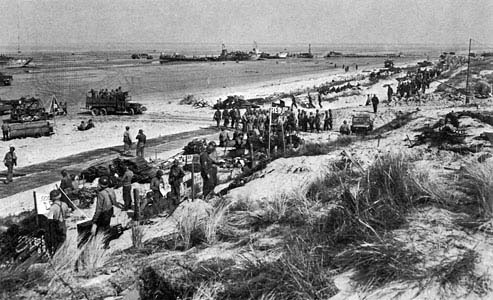 Utah Beach on June 6, 1944