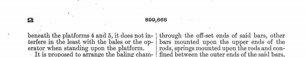 Theodule Guidry Patent Application, Page 2, Part 1 of 3